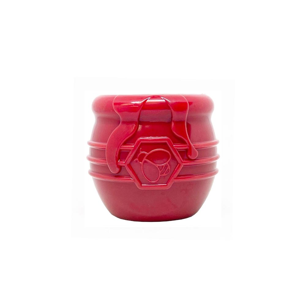 jouet à remplir sodapup pot à miel honeypup rouge