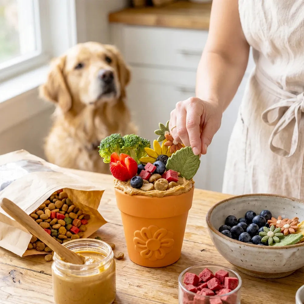 Jouet à remplir Flower Pot – Pot de fleurs – Sodapup