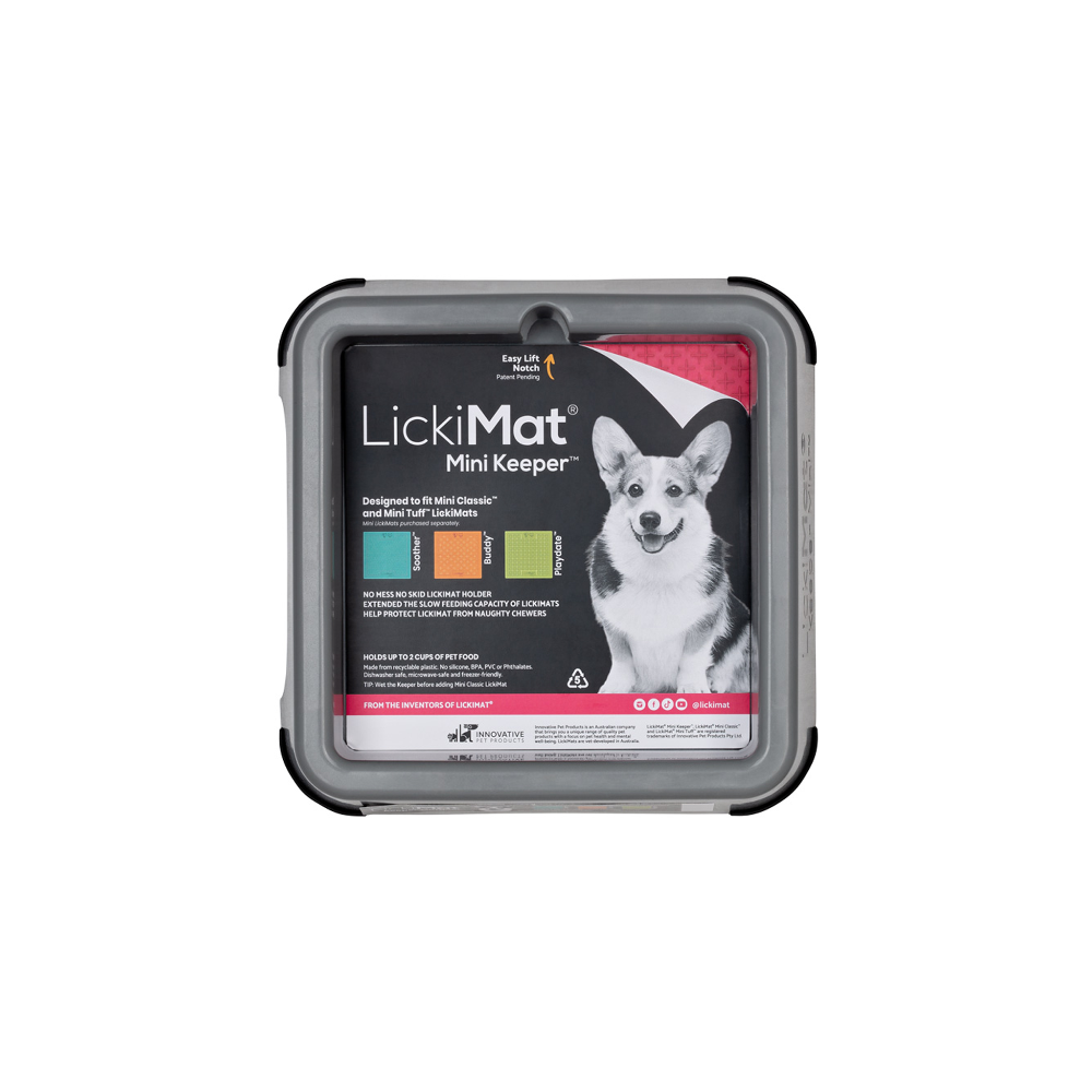 lickimat keeper mini gris