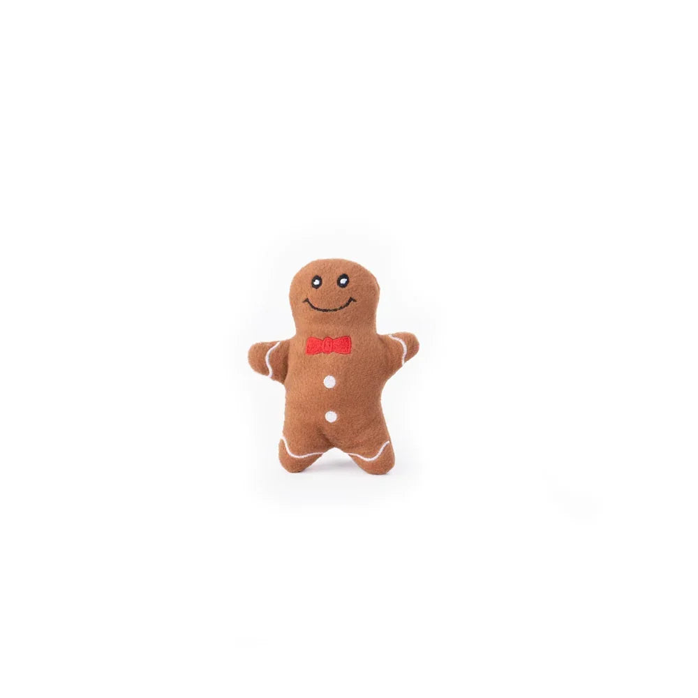 Miniz Gingerbread Men – Mini peluche pour chien Gingerbread