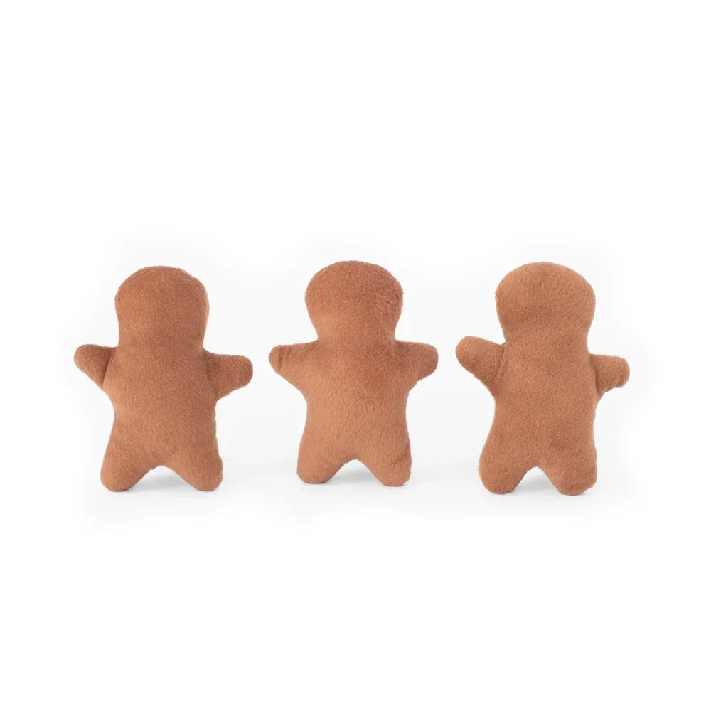 Miniz Gingerbread Men – Mini peluche pour chien Gingerbread