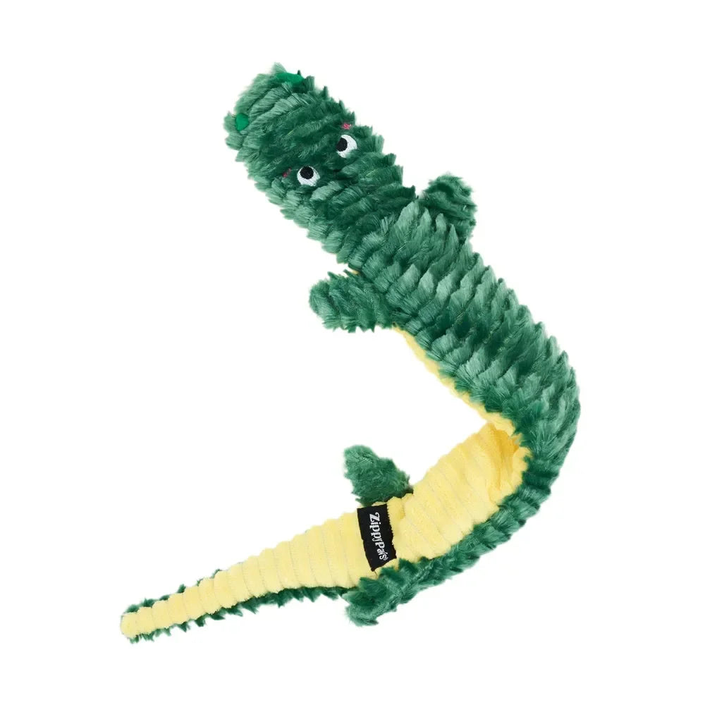 Peluche Alligator pour chien 🐊 – Ropetilez® Alligator Zippypaws