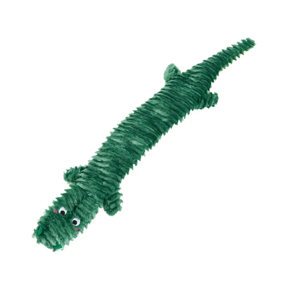 Peluche Alligator pour chien 🐊 – Ropetilez® Alligator Zippypaws