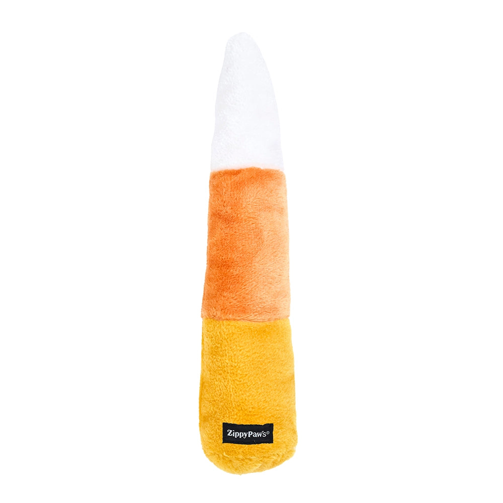 Peluche Bonbon Candy Corn – Peluche XXL pour chien – Jigglerz® ZippyPaws Halloween
