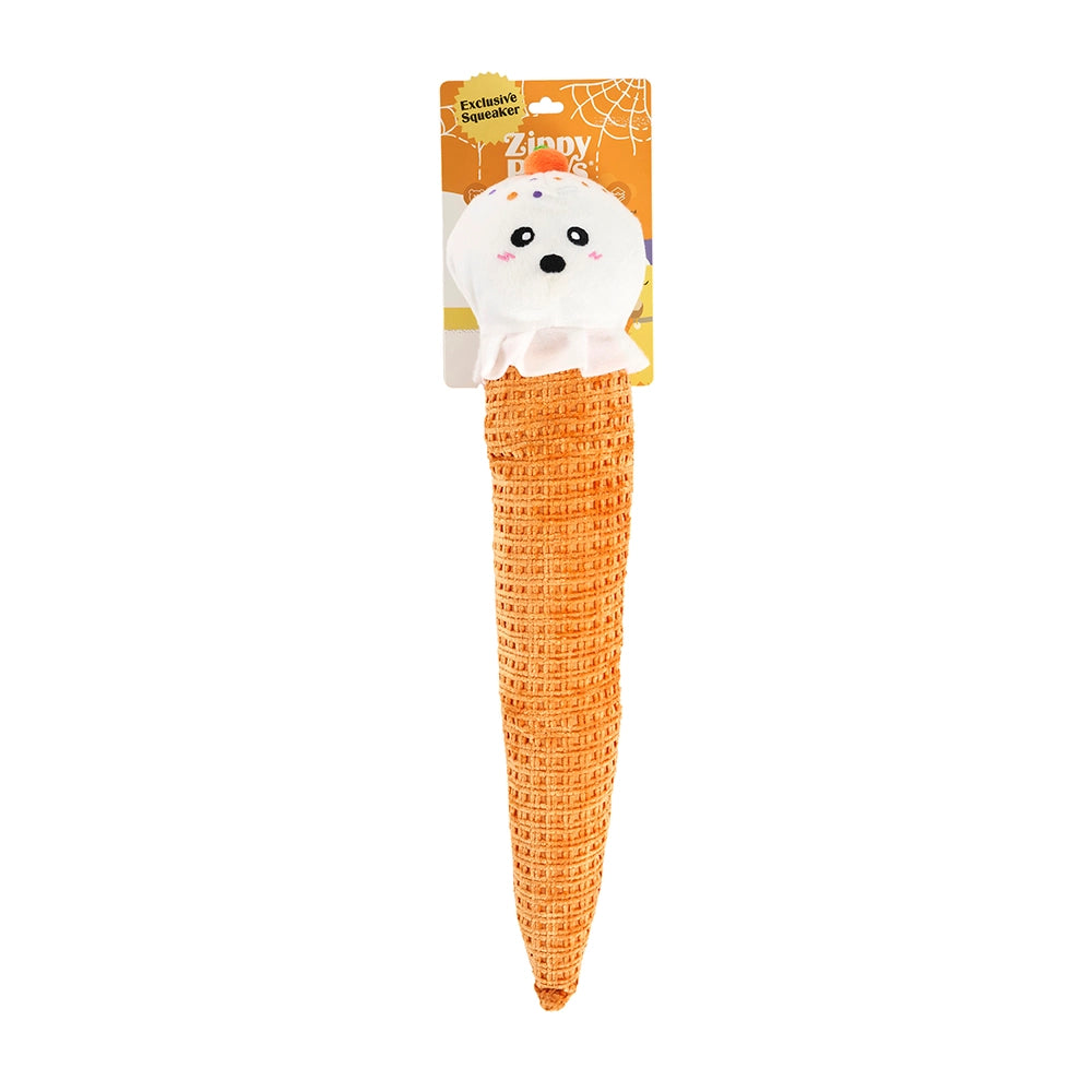 Peluche Glace Fantôme – Peluche XXL pour chien – Jigglerz® ZippyPaws Halloween