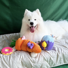 peluche de flair de paques carotte