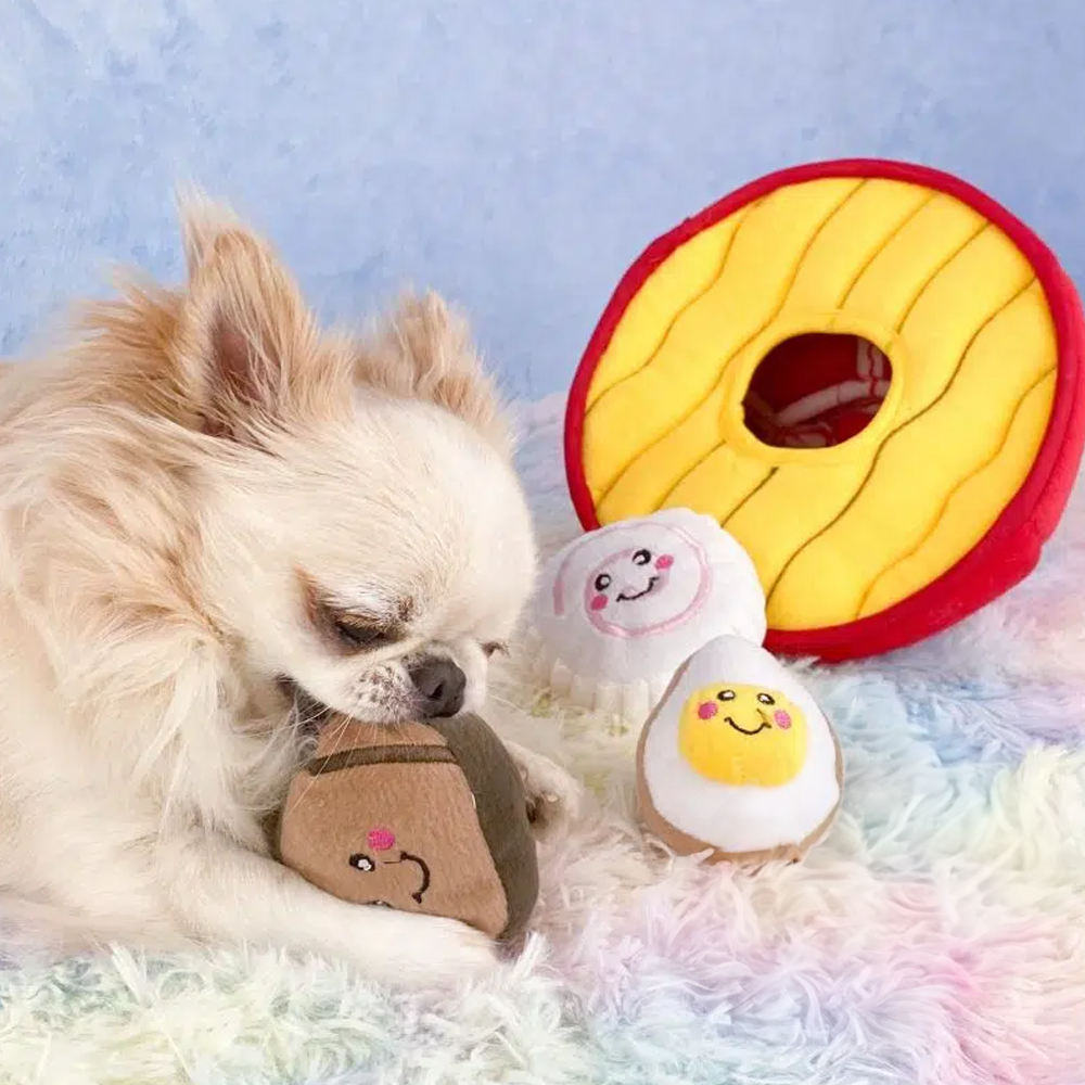 peluche de flair pour chiens ramen