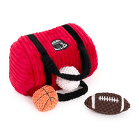 Peluche de flair Sac de Sport – Jouet d'occupation pour chien – ZippyPaws® Burrow™
