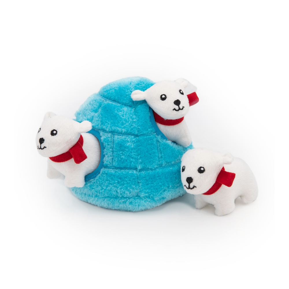 peluche de flair igloo pour chien