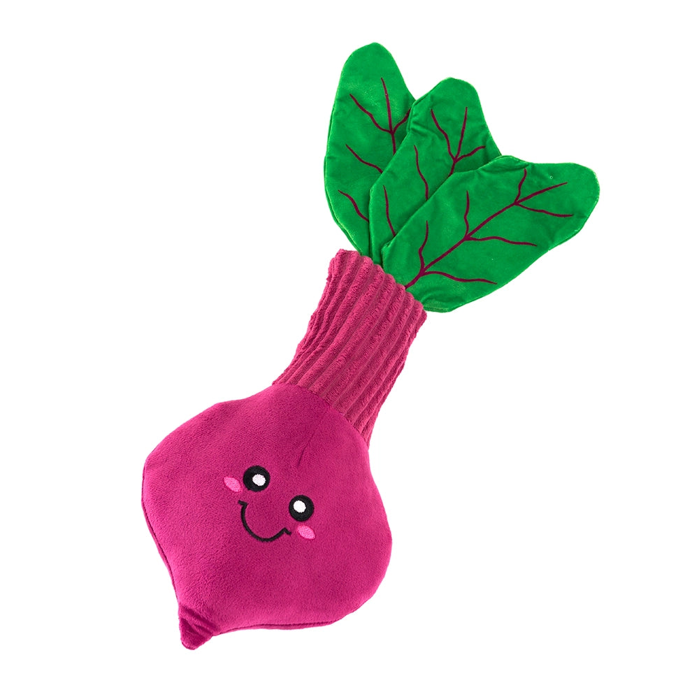 Peluche Betterave – Peluche XXL pour chien – Jigglerz® Beet