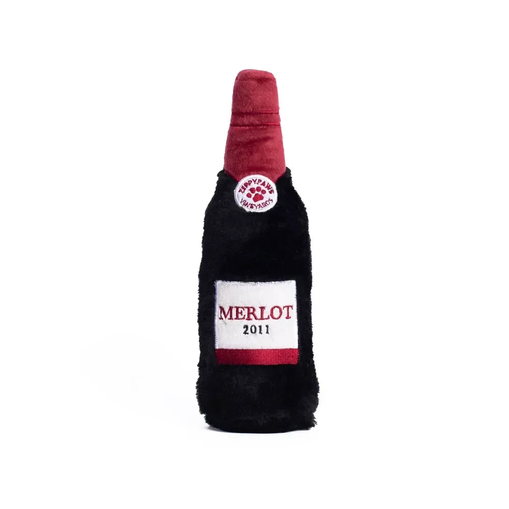 Peluche Merlot pour chien 🍷 – Happy Hour Crusherz – ZippyPaws