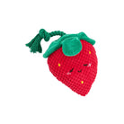 Jouet peluche fraise crinkle pour chien ZippyPaws