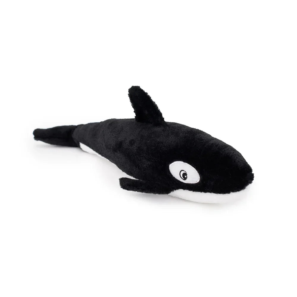 Peluche Orque – Peluche XXL pour chien – Jigglerz® Killer Whale 🖤