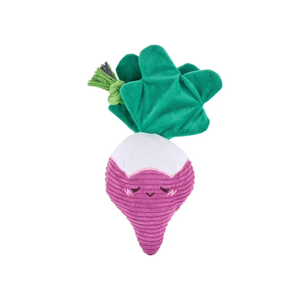Crinkle Crops Radis – Peluche pour chien Zippy Paws