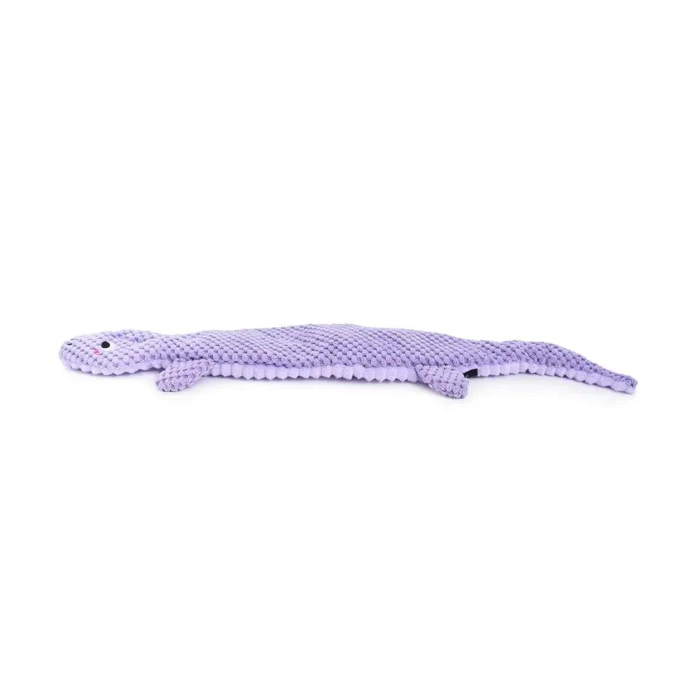 Peluche Lézard Mauve pour chien 🦎 – Ropetilez® Purple Lizard Zippypaws