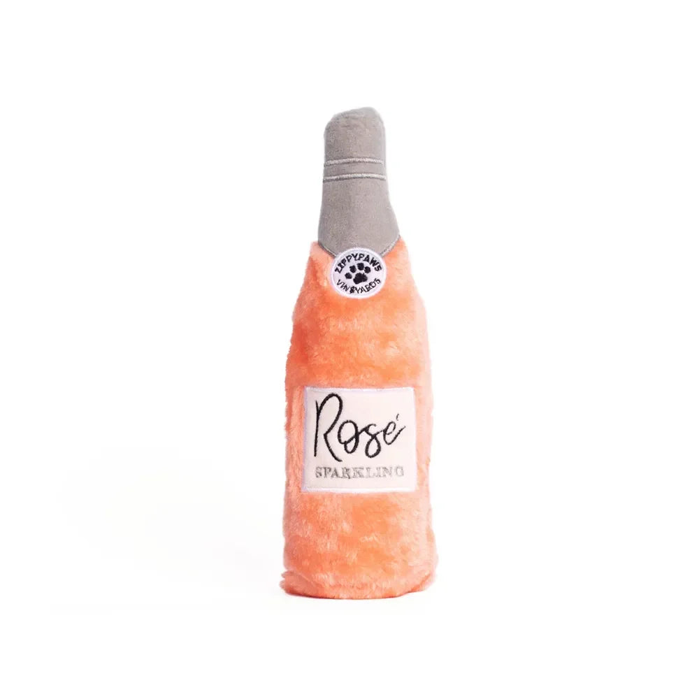 Peluche Rosé pour chien 🍷 – Happy Hour Crusherz – ZippyPaws