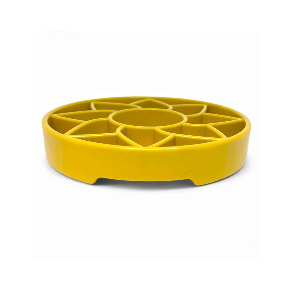 gamelle plateau anti-glouton pour chien sodapup sunflower