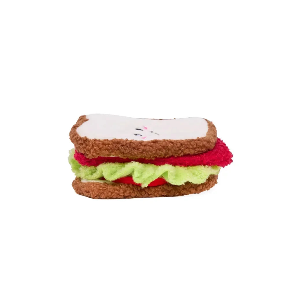 Snufflerz Stacks BLT Sandwich Zippypaws : jouet interactif de fouille pour chien et chat
