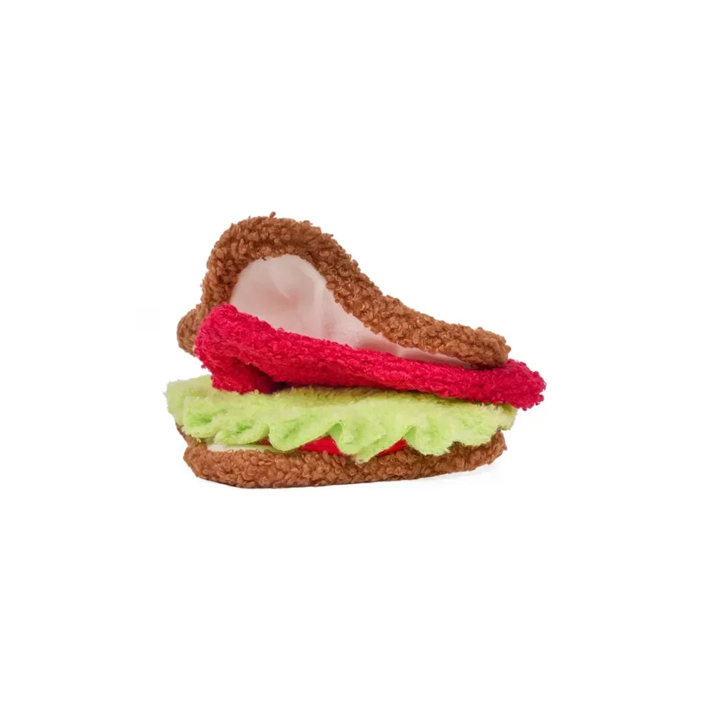 Snufflerz Stacks BLT Sandwich Zippypaws : jouet interactif de fouille pour chien et chat