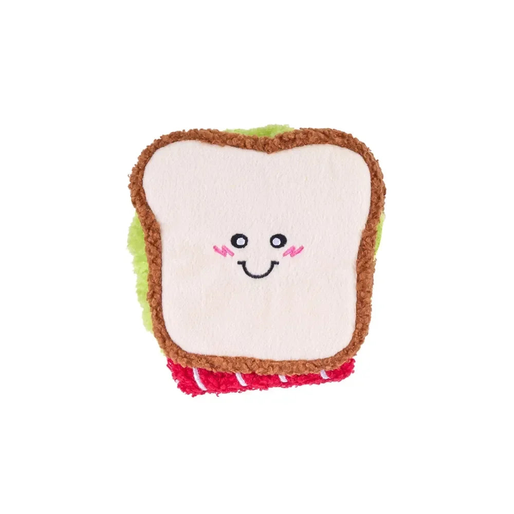 Snufflerz Stacks BLT Sandwich Zippypaws : jouet interactif de fouille pour chien et chat