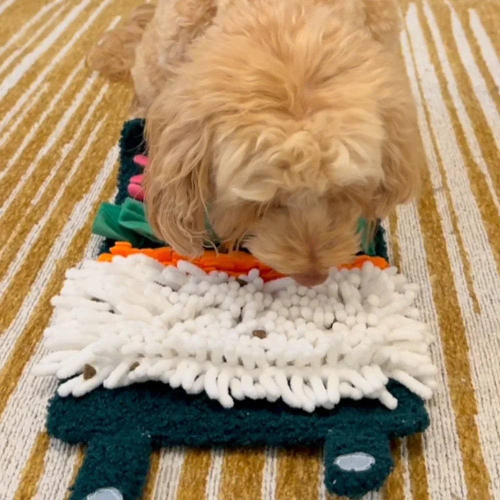 Snufflerz Roll Sushi Zippypaws : le mini tapis de fouille pour chien