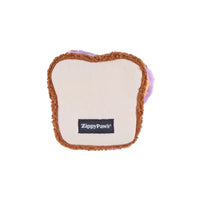 Snufflerz Stacks PB&J Sandwich Zippypaws : jouet interactif de fouille pour chien et chat