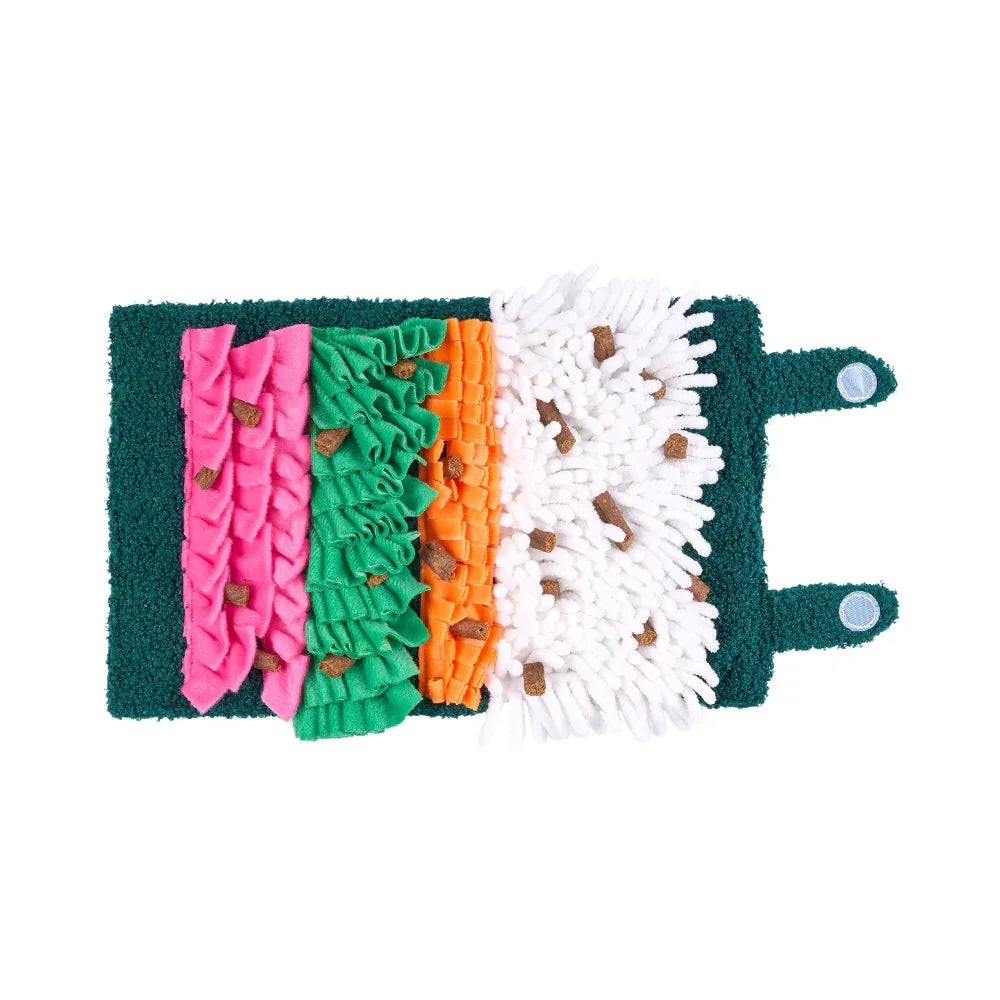 Snufflerz Roll Sushi Zippypaws : le mini tapis de fouille pour chien