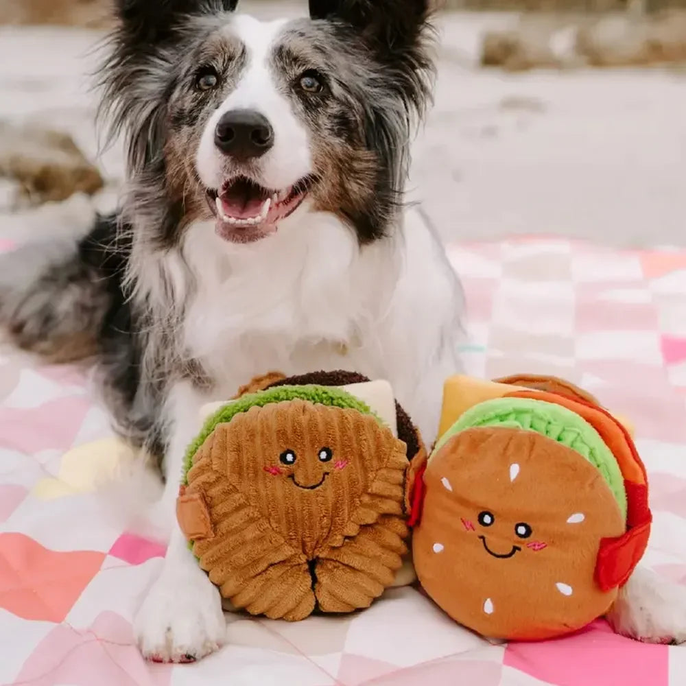 Snufflerz Stacks Breakfast Sandwich Zippypaws – Jeu de fouille interactif pour chien et chat