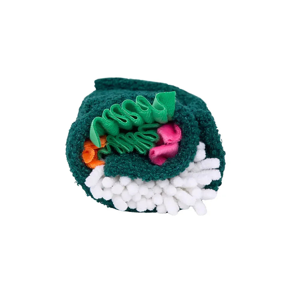 Snufflerz Roll Sushi Zippypaws : le mini tapis de fouille pour chien