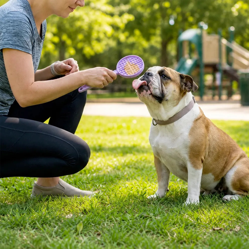 Bâtonnet de léchage eStick – Jouet d'enrichissement à main pour chien – Sodapup®