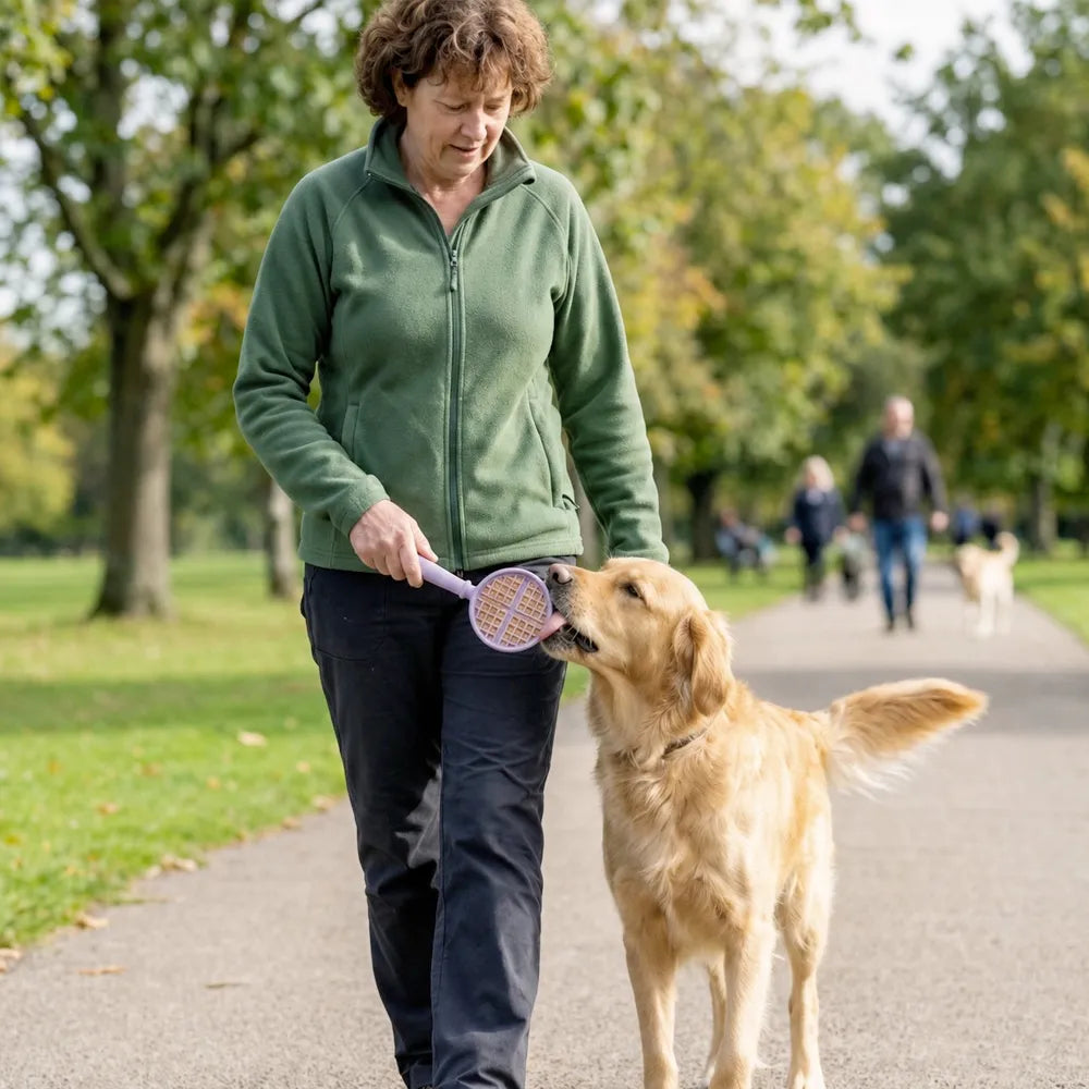Bâtonnet de léchage eStick – Jouet d'enrichissement à main pour chien – Sodapup®