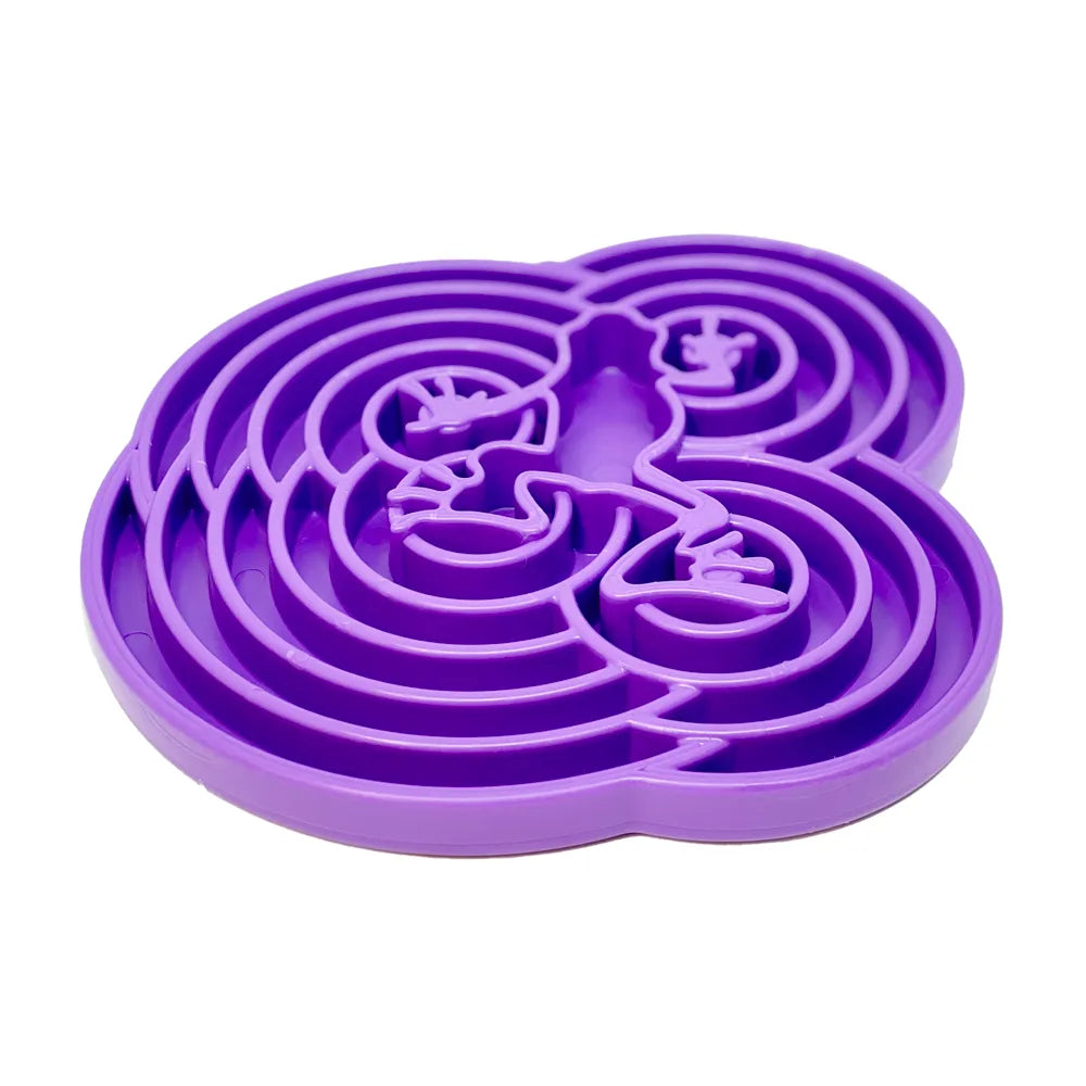Plateau d'enrichissement anti-glouton Water Frog – Shallow eTray grenouille pour chien – Sodapup