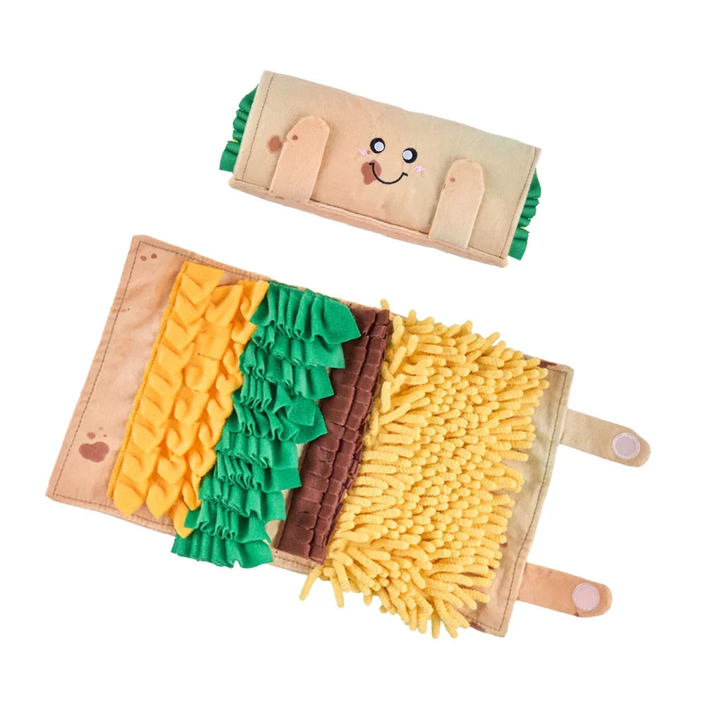 Snufflerz Roll Burrito Zippypaws : le mini tapis de fouille pour chien