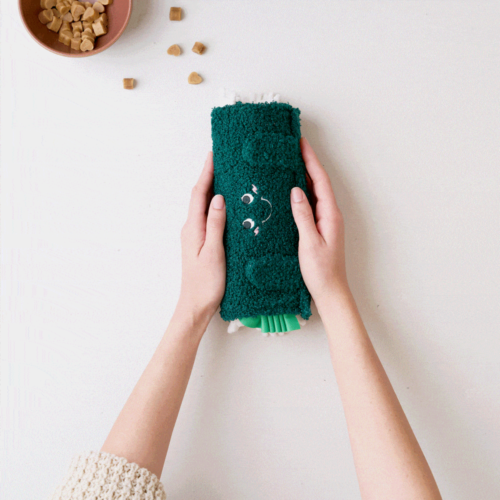 Snufflerz Roll Sushi Zippypaws : le mini tapis de fouille pour chien