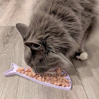 Tapis de léchage Poisson Rouge – eMat mini pour chat – Sodapup®