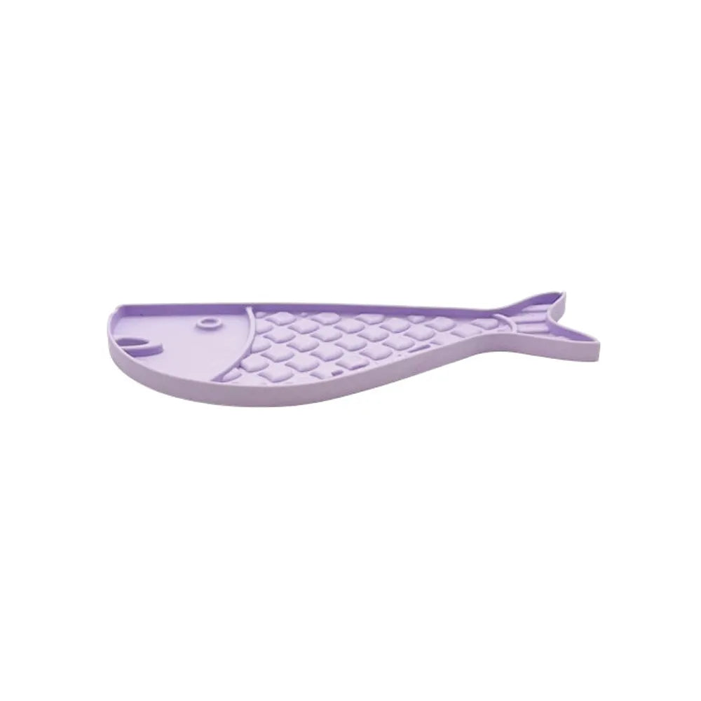 Tapis de léchage Poisson Rouge – eMat mini pour chat – Sodapup®