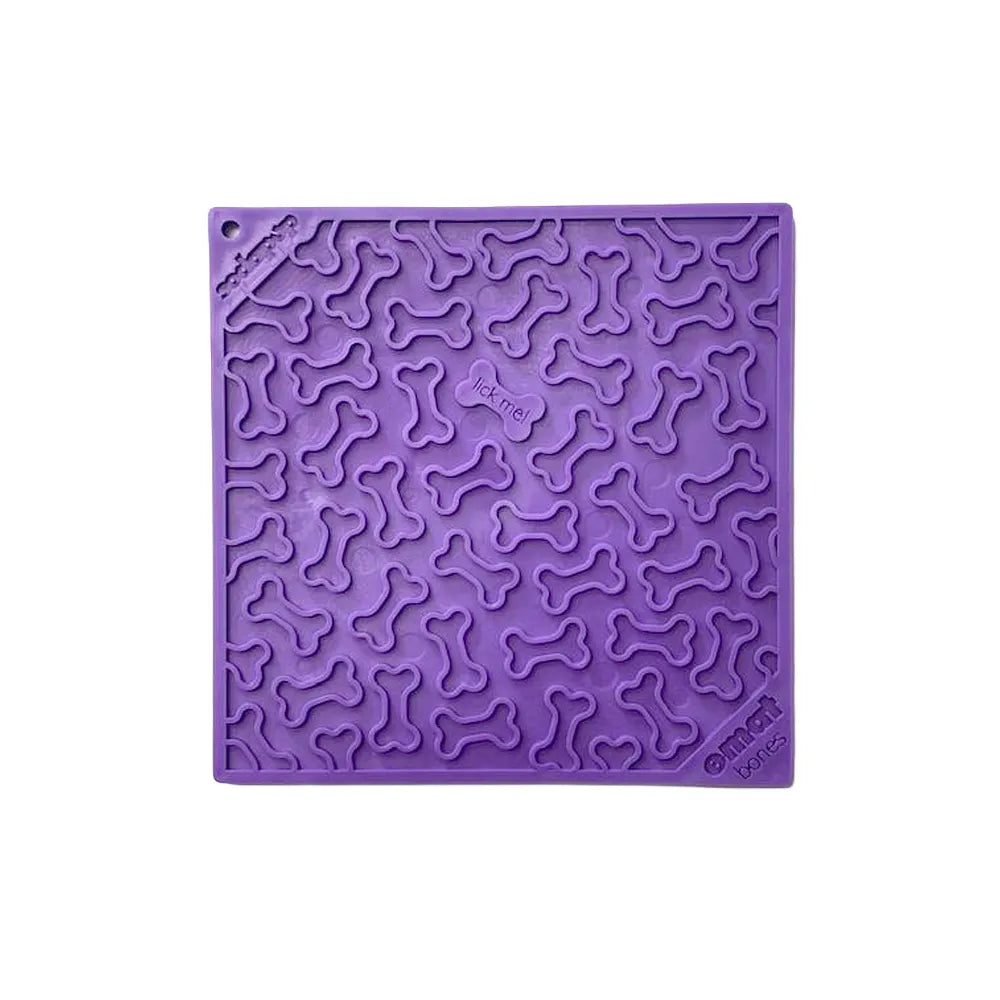 Tapis de léchage Os – eMat pour chien – Sodapup®