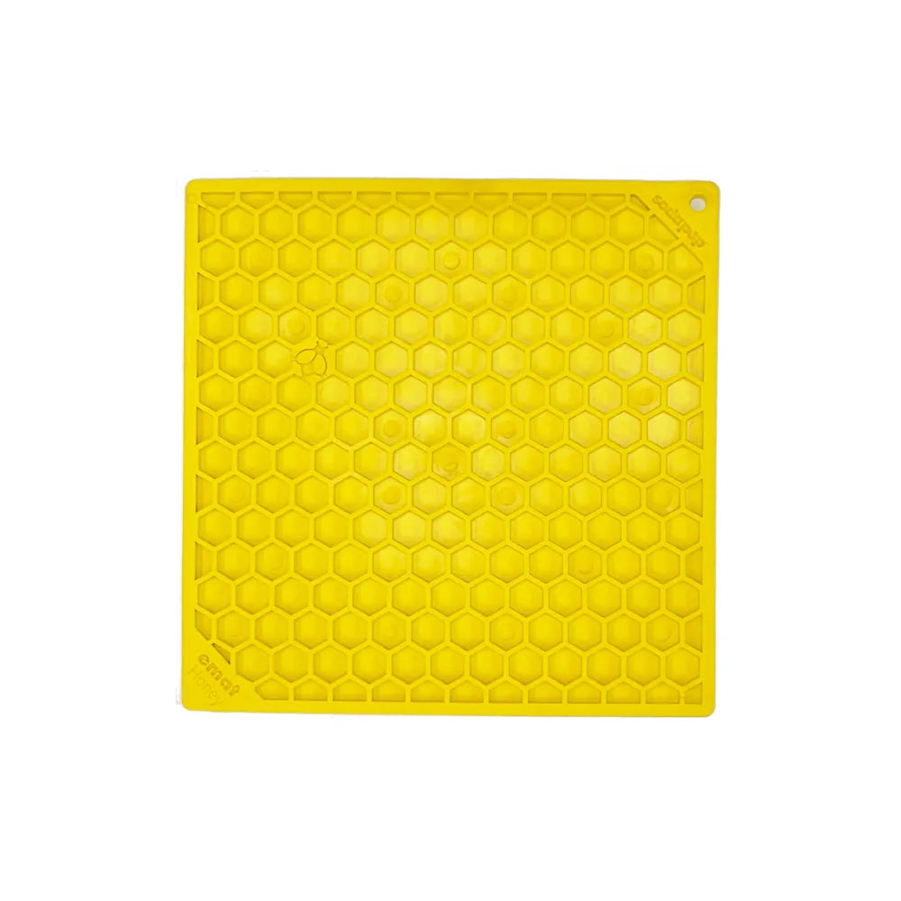 Tapis de léchage Nid d'Abeille – eMat pour chien et chat – Sodapup®