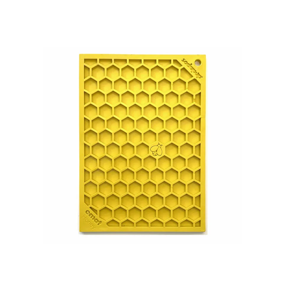 Tapis de léchage Nid d'Abeille – eMat pour chien et chat – Sodapup®