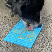 Tapis de léchage Surf – eMat mini pour chien et chat – Sodapup®