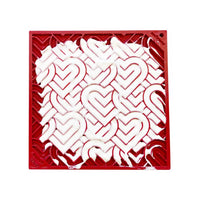Tapis de léchage Cœur Love – eMat pour chien et chat – Sodapup®