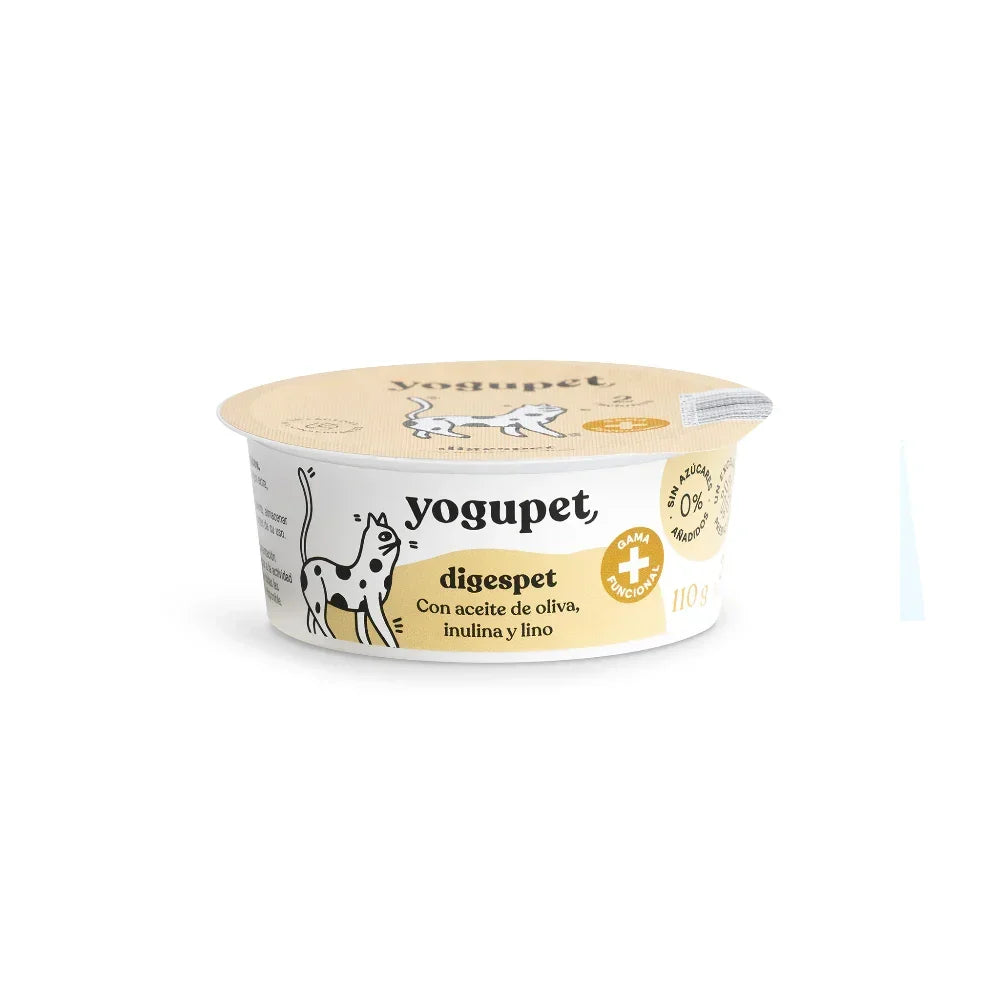Yaourt pasteurisé sans lactose pour chats 🩷🩵🧡 – Gamme fonctionnelle – Yogupet – 110g