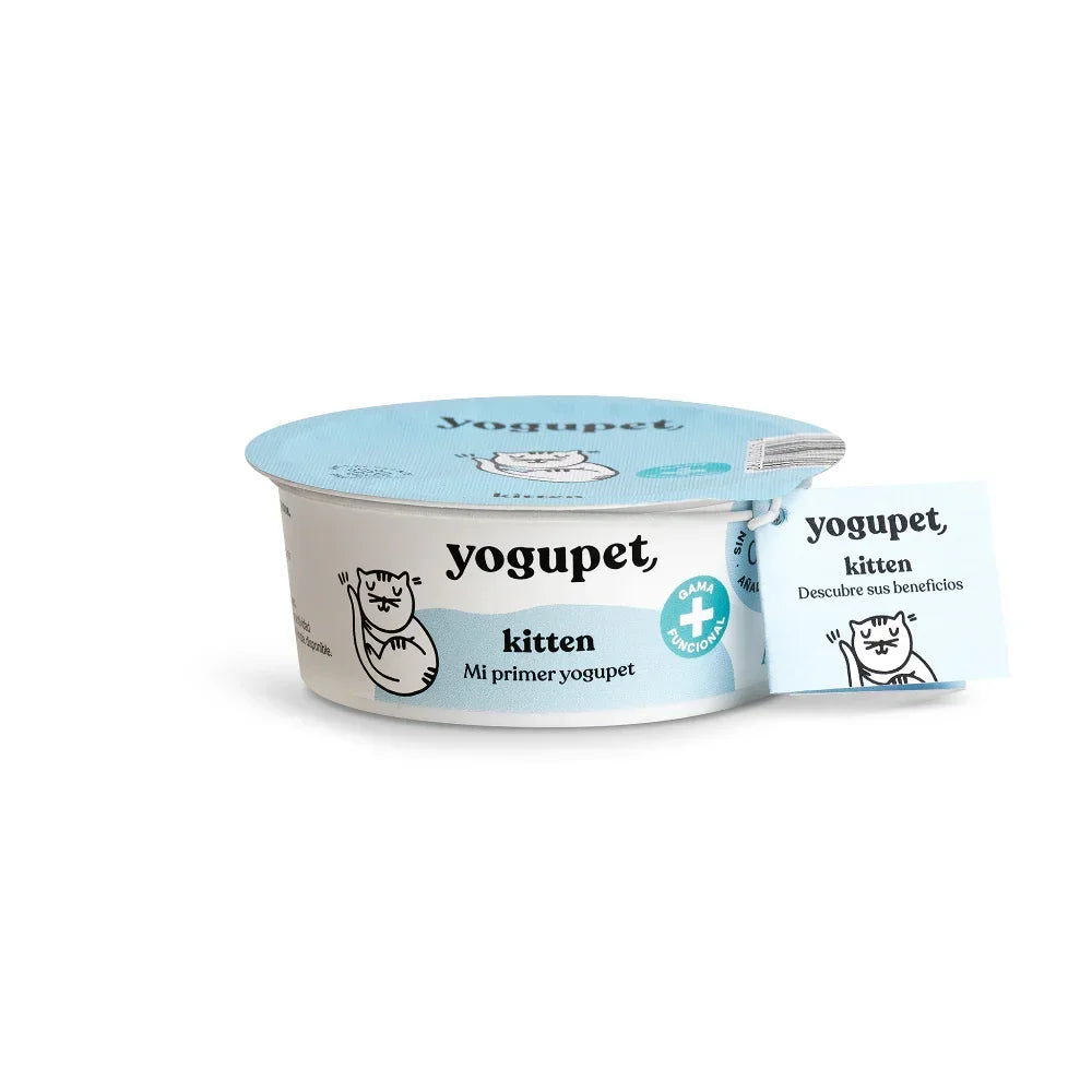 Yaourt pasteurisé sans lactose pour chats 🩷🩵🧡 – Gamme fonctionnelle – Yogupet – 110g