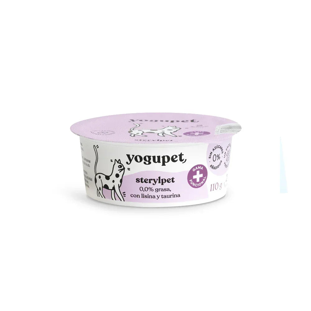 Yaourt pasteurisé sans lactose pour chats 🩷🩵🧡 – Gamme fonctionnelle – Yogupet – 110g