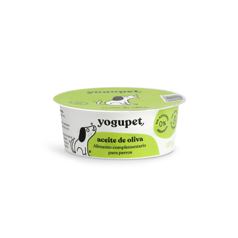 yaourt pour chiens yogupet huile d'olive