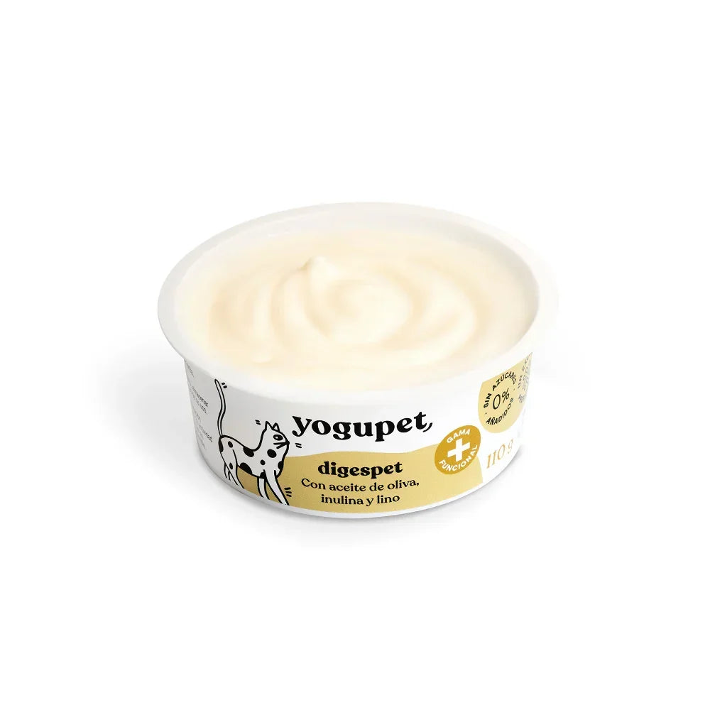 Yaourt pasteurisé sans lactose pour chats 🩷🩵🧡 – Gamme fonctionnelle – Yogupet – 110g
