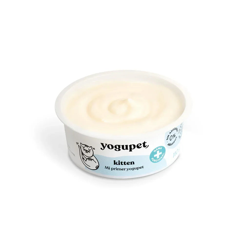 Yaourt pasteurisé sans lactose pour chats 🩷🩵🧡 – Gamme fonctionnelle – Yogupet – 110g