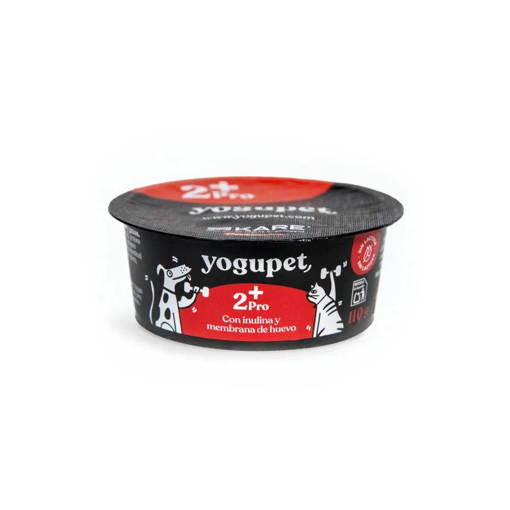 Yaourt sans lactose hyperprotéiné – Skyr pour chien et chat – Yogupet 2+PRO – 110g