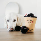 peluche pour chien bubble milk tea
