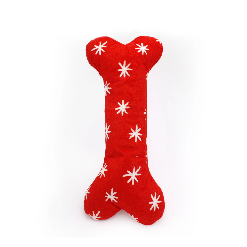 jouet pour chien peluche jigglerz festive bone